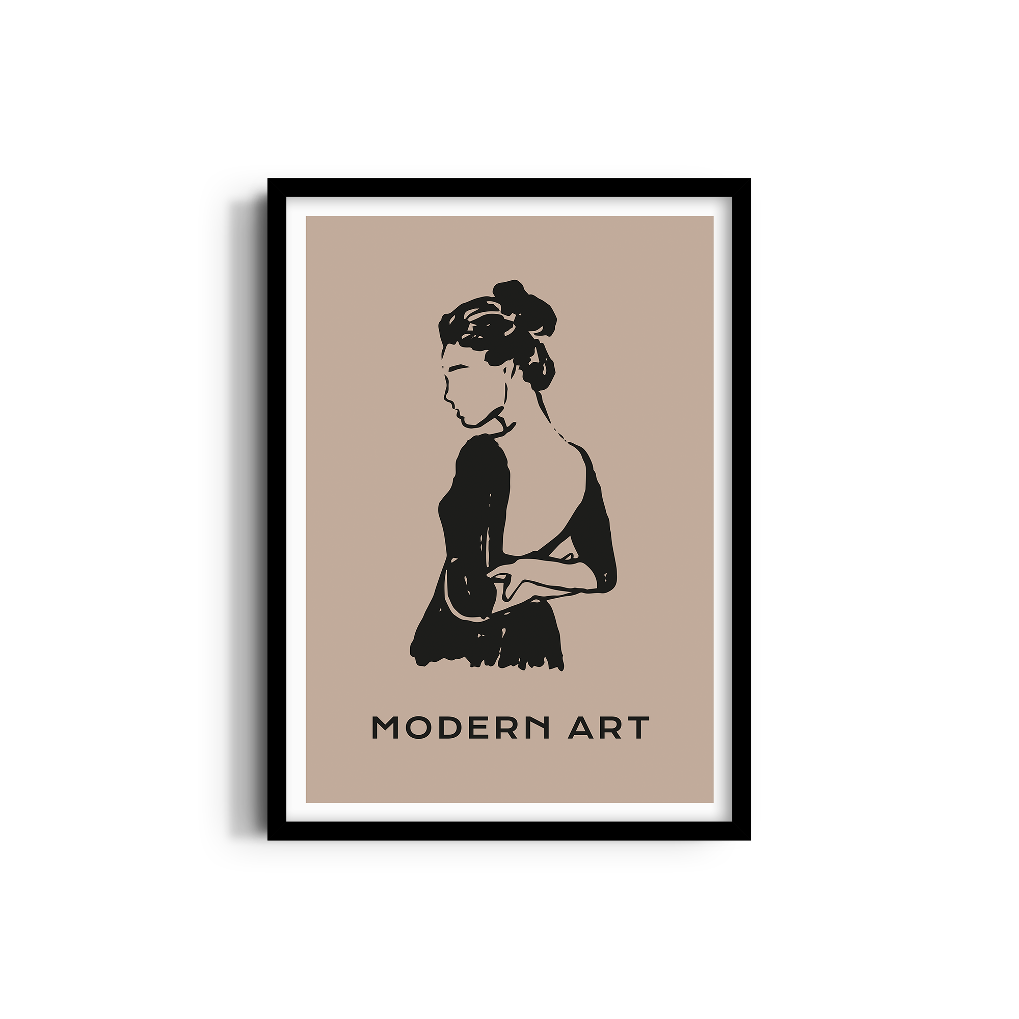 Modern Women Dancing Wall Art