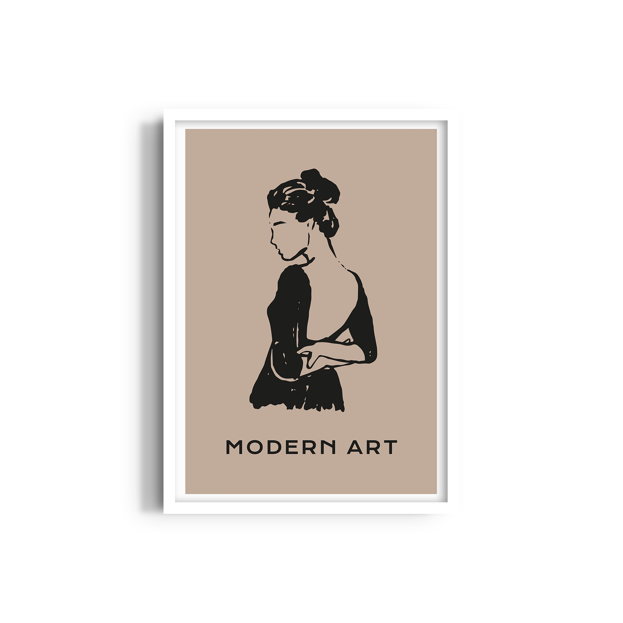 Modern Women Dancing Wall Art