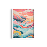 Dynamic Burst Abstract Modern Wall Art