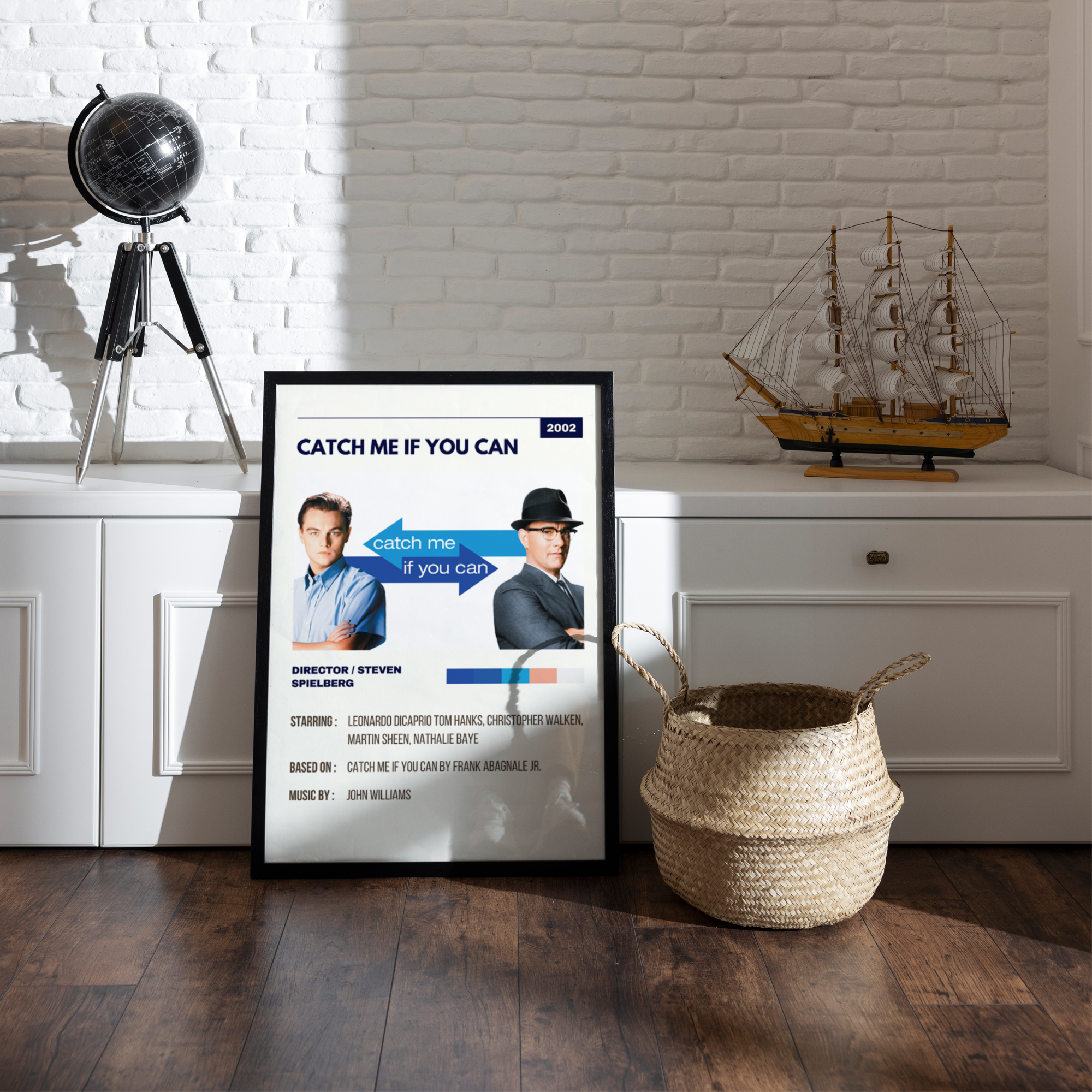 Catch me if you can Retro Wall Art