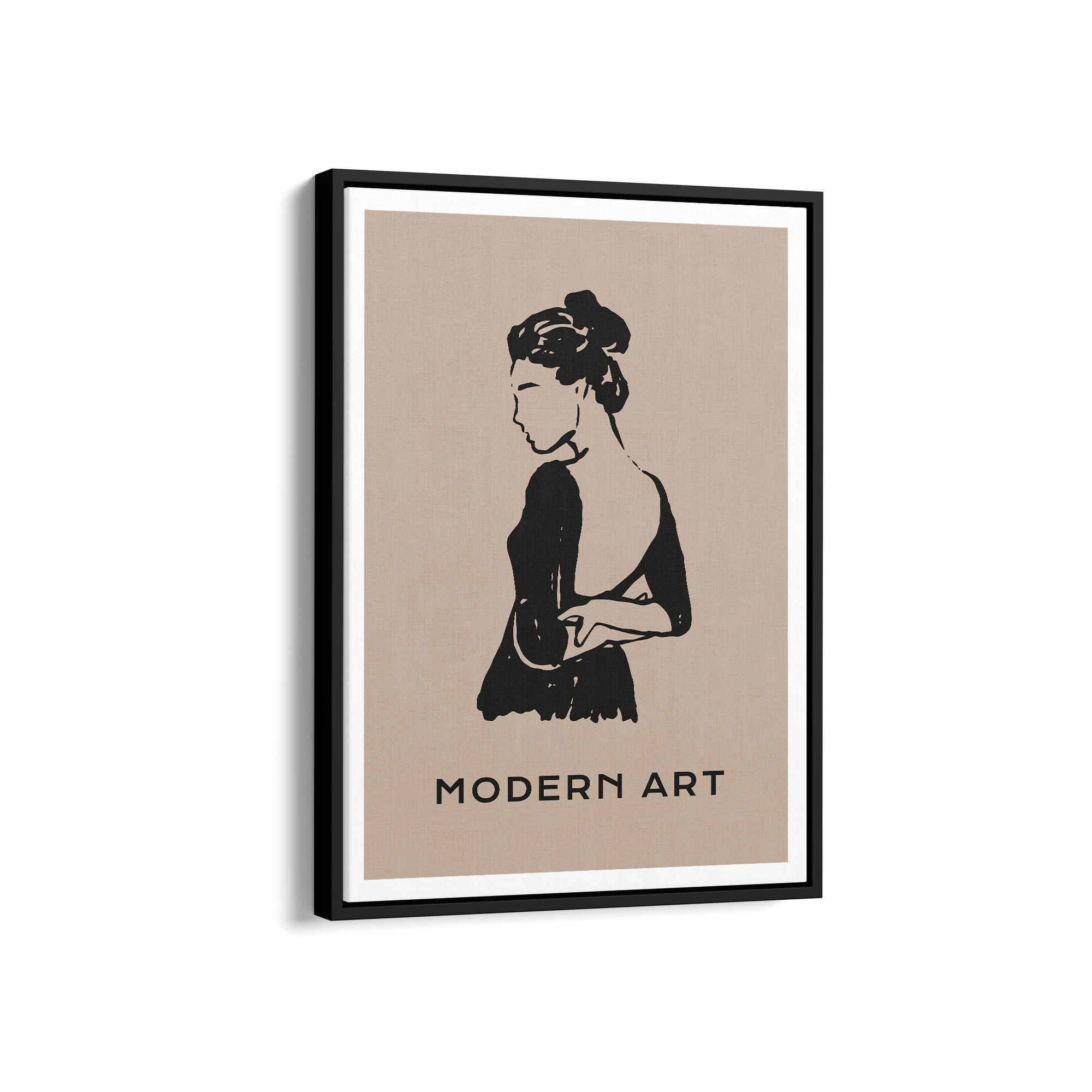Modern Women Dancing Wall Art