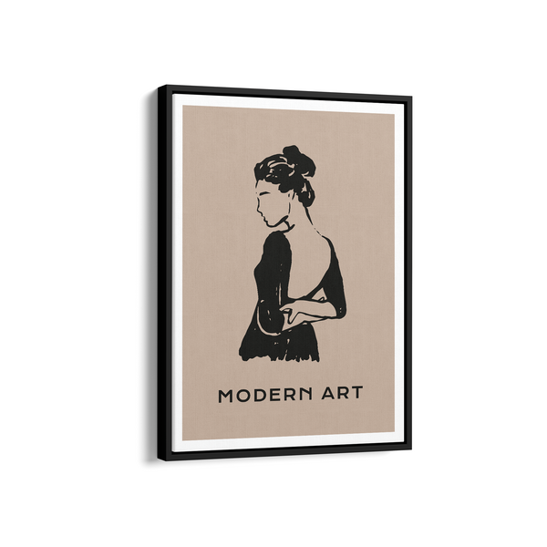 Modern Women Dancing Wall Art