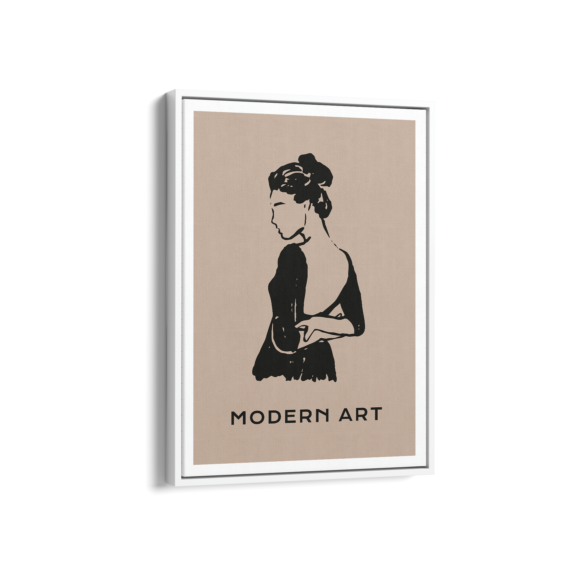 Modern Women Dancing Wall Art