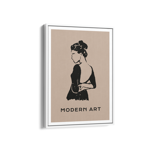 Modern Women Dancing Wall Art