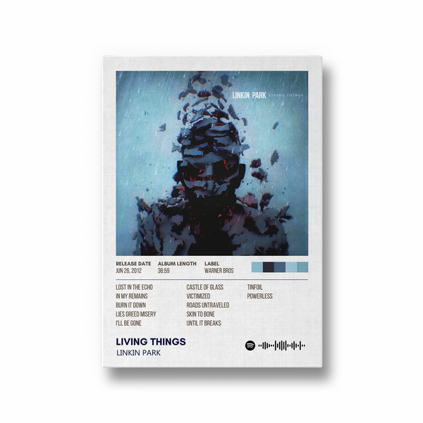 Living Things by Linkin Park Album Poster