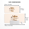 Caffeine before chaos Desk Mat | Desk Pad | Mouse Pad