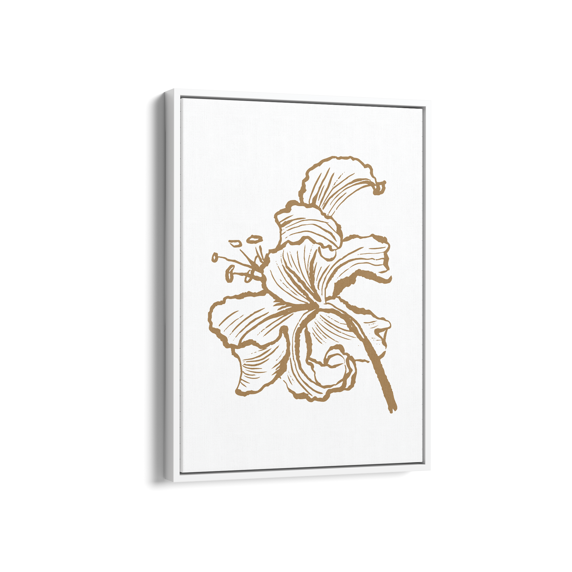Hibiscus Dancing Wall Art