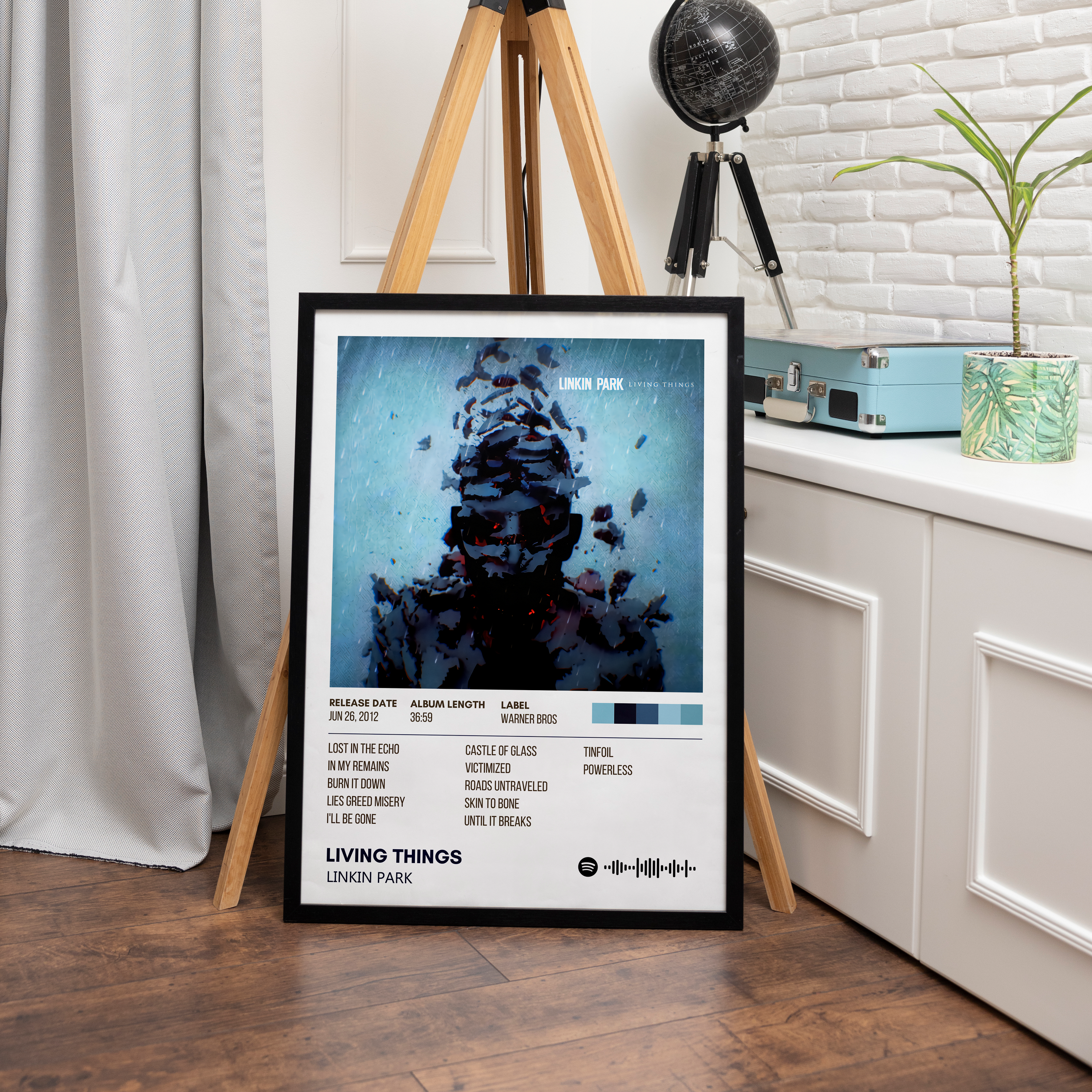 Living Things by Linkin Park Album Poster