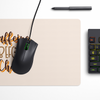 Caffeine before chaos Desk Mat | Desk Pad | Mouse Pad