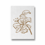 Hibiscus Dancing Wall Art