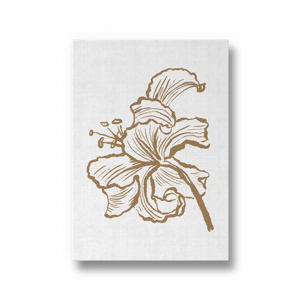 Hibiscus Dancing Wall Art
