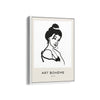 Beautiful Lady Boho Modern Wall Art
