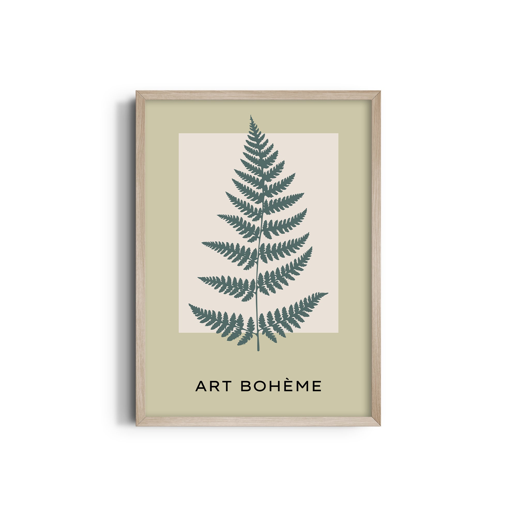 Foliage Frames Botanical Modern Wall Art