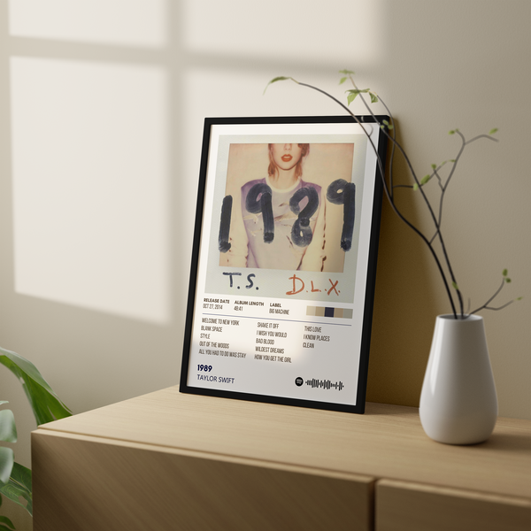 1989 by Taylor Swift Album Poster