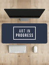 Art in progress Desk Mat | Desk Pad | Mouse Pad