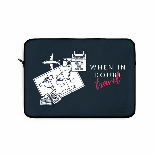 When in doubt travel Laptop Sleeve (Macbook, HP, Lenovo, Asus, Others) | Laptop Cover