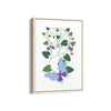 Leaves in Light Botanical Modern Wall Art