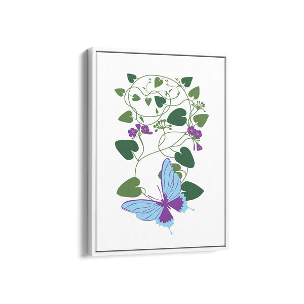 Leaves in Light Botanical Modern Wall Art