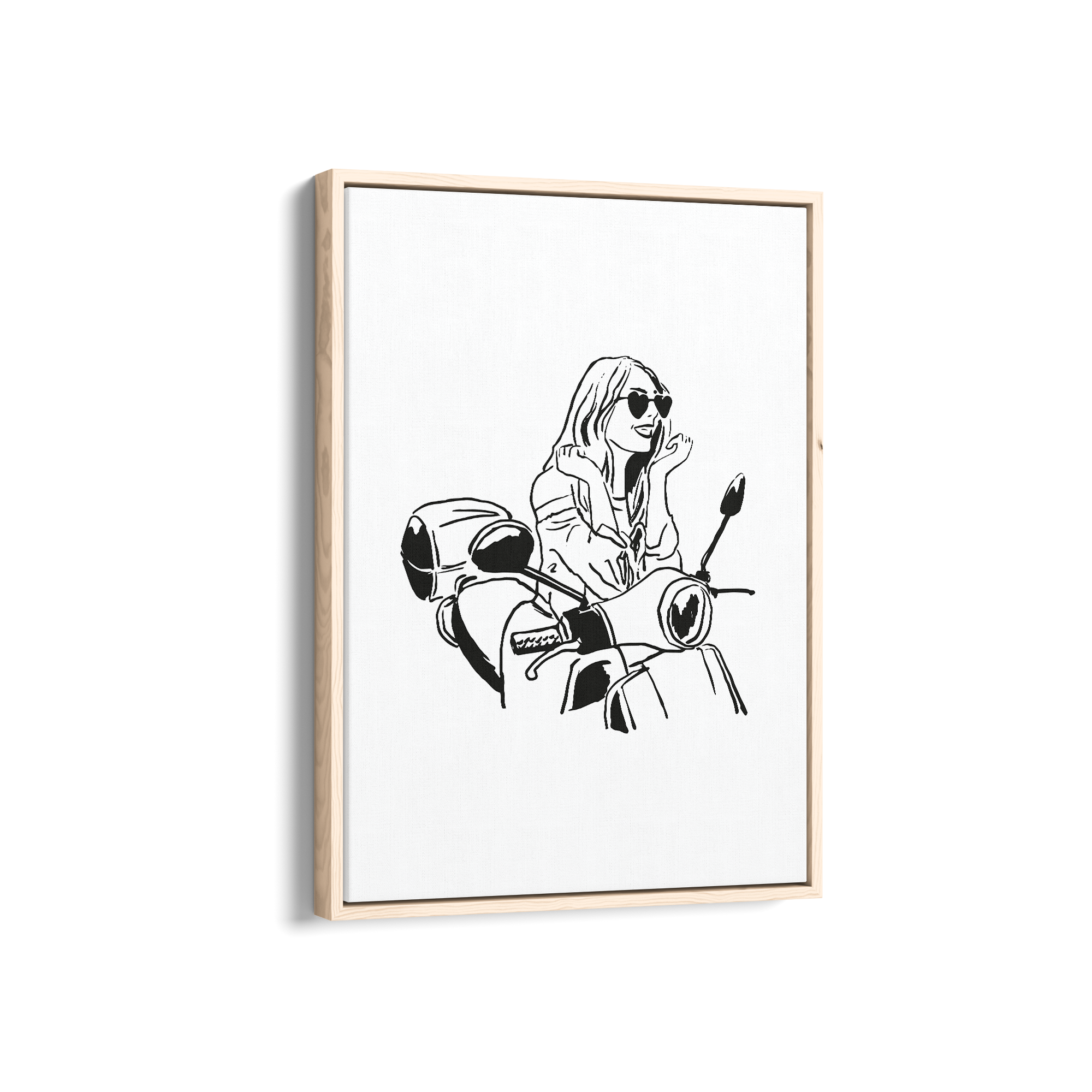 Happiness on Wheels Travel Wall Art