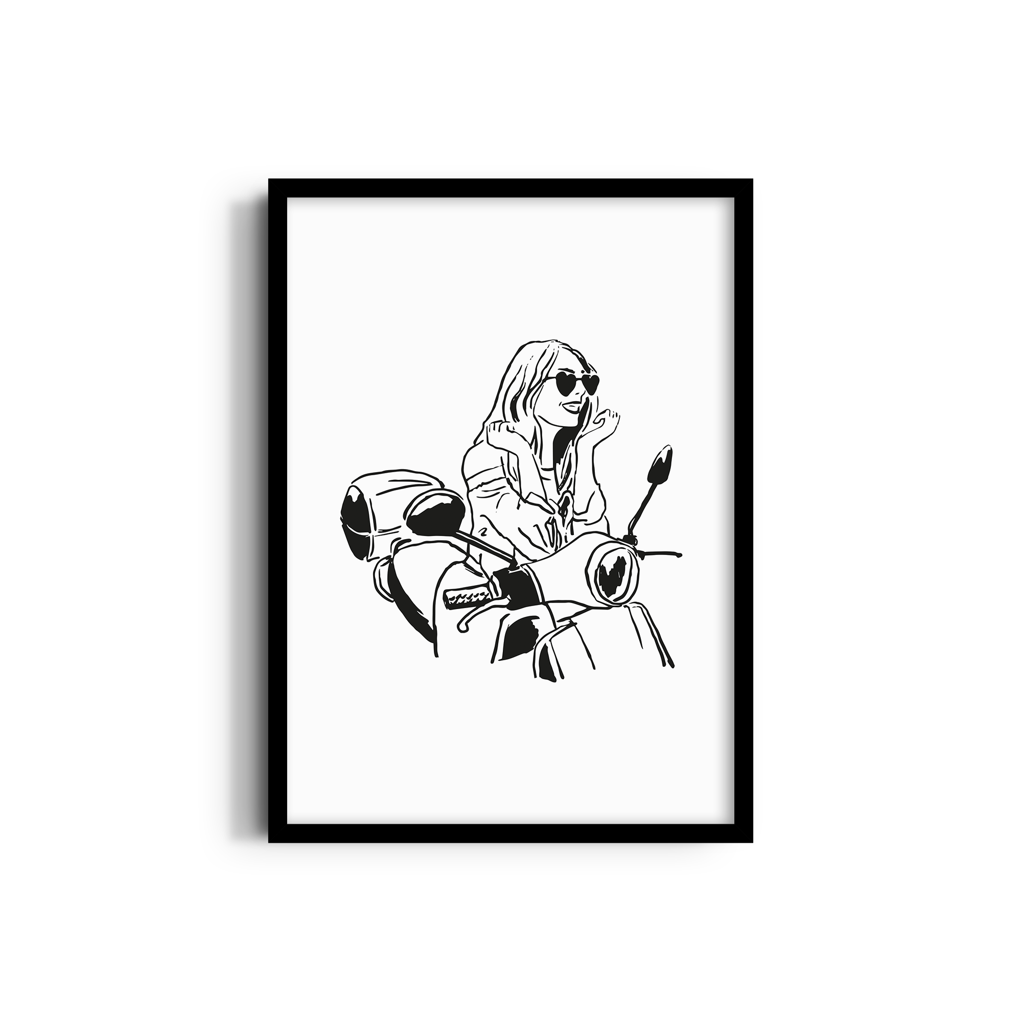 Happiness on Wheels Travel Wall Art