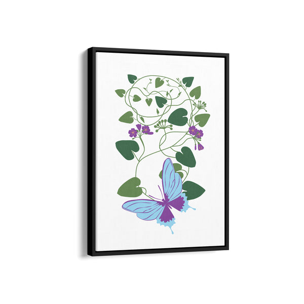 Leaves in Light Botanical Modern Wall Art