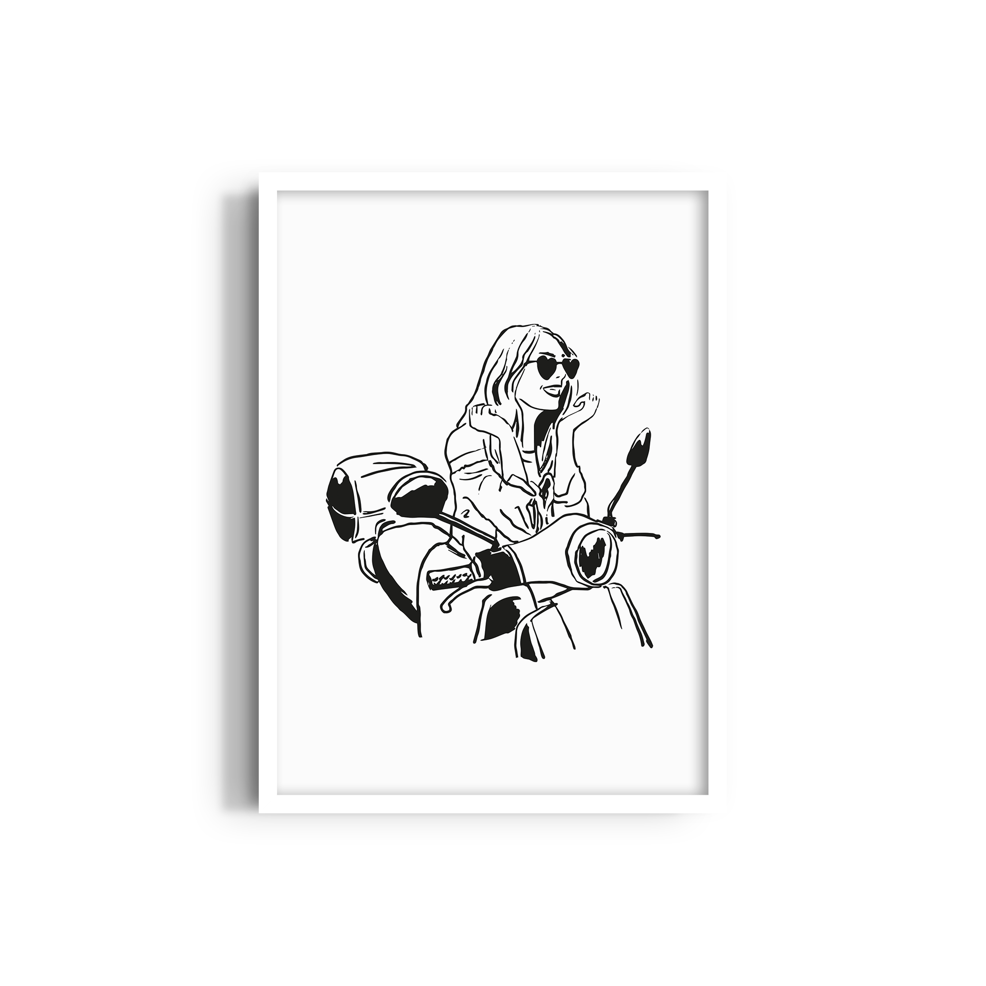 Happiness on Wheels Travel Wall Art