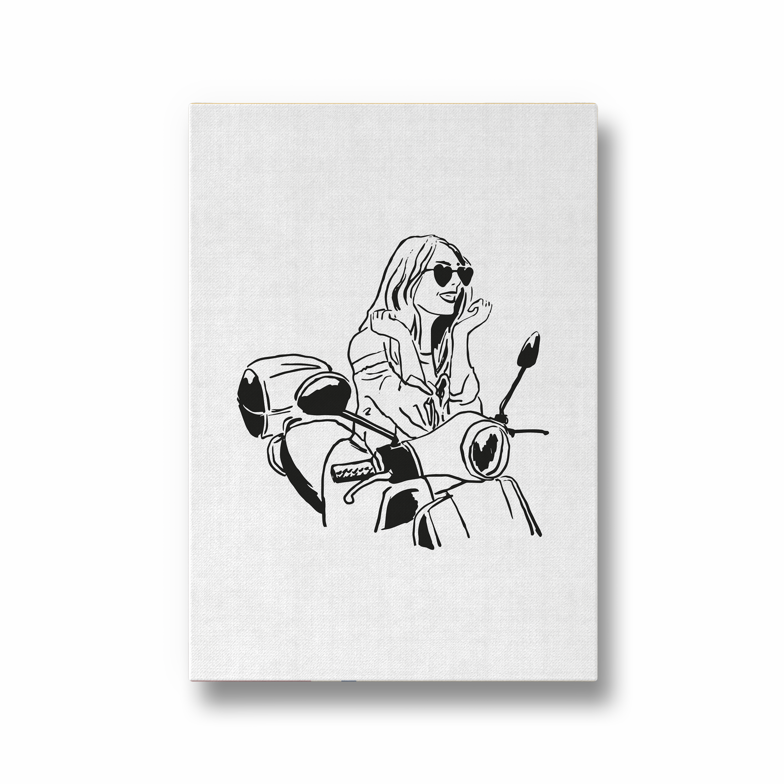 Happiness on Wheels Travel Wall Art