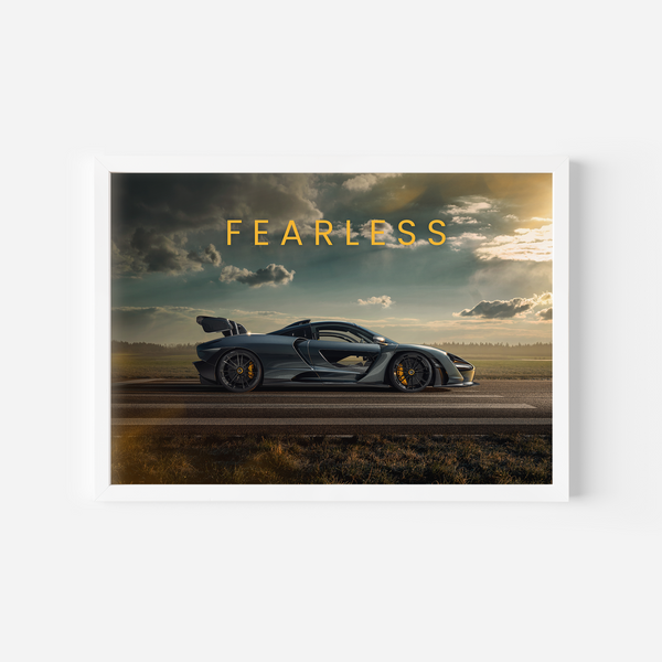 Fearless - McLaren Senna Wall Art
