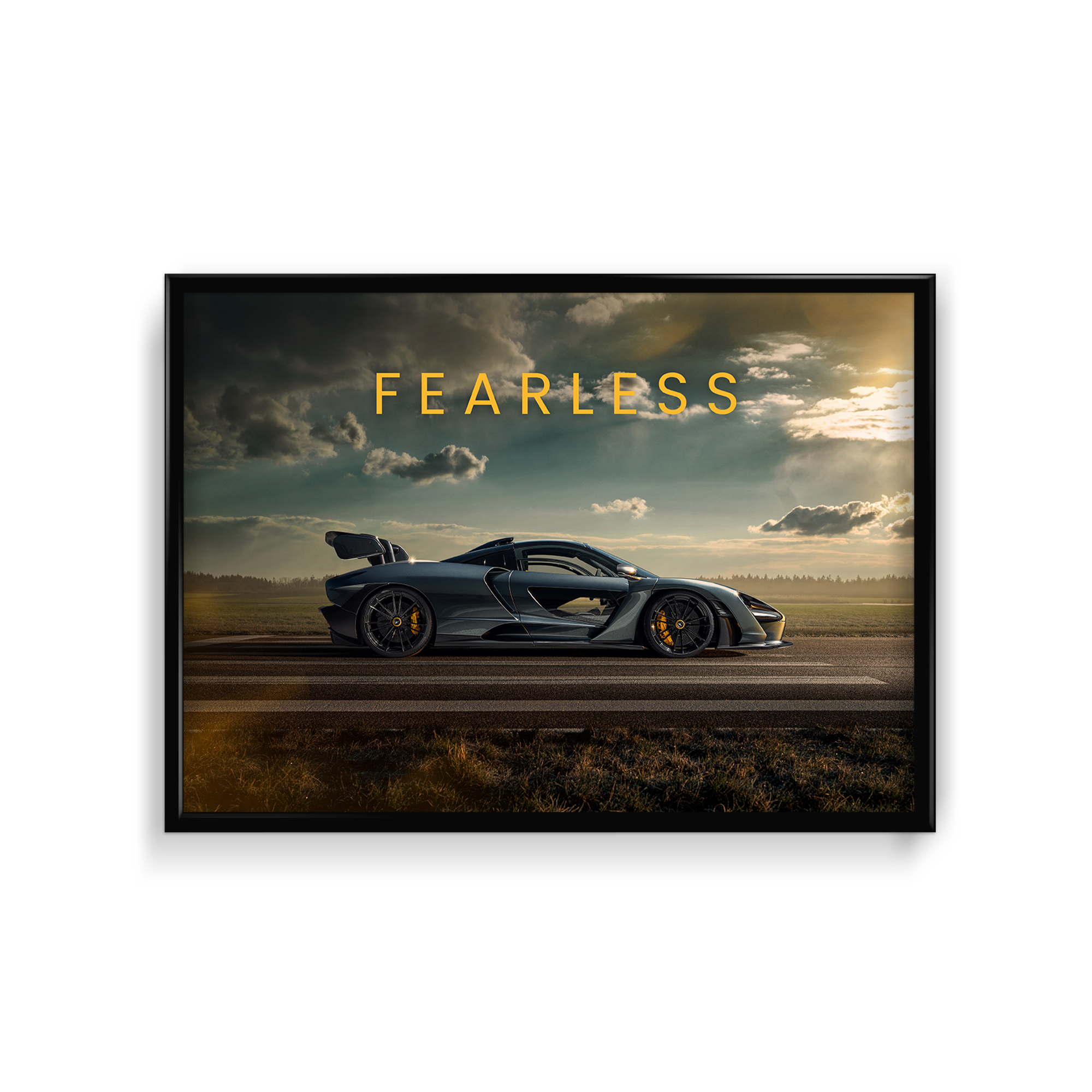 Fearless - McLaren Senna Wall Art
