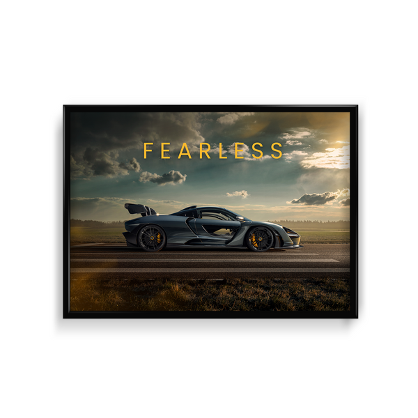 Fearless - McLaren Senna Wall Art