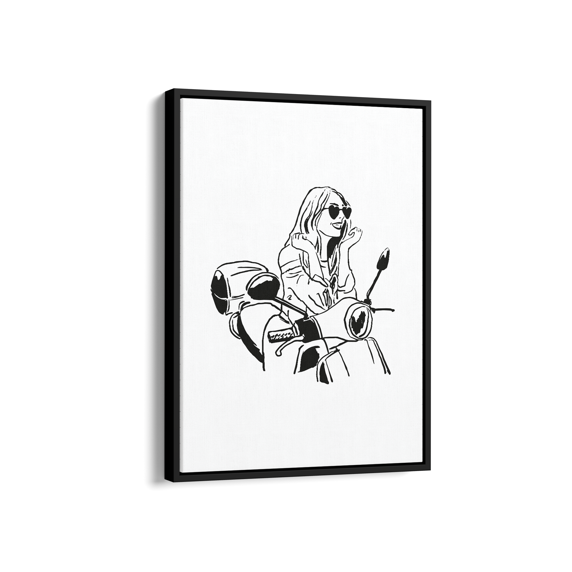 Happiness on Wheels Travel Wall Art