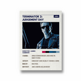 Terminator 2 - Judgement Day Retro Wall Art