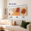 Set of 3 Abstract Wall Art