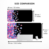 Abstract Tiles Desk Mat | Desk Pad | Mouse Pad