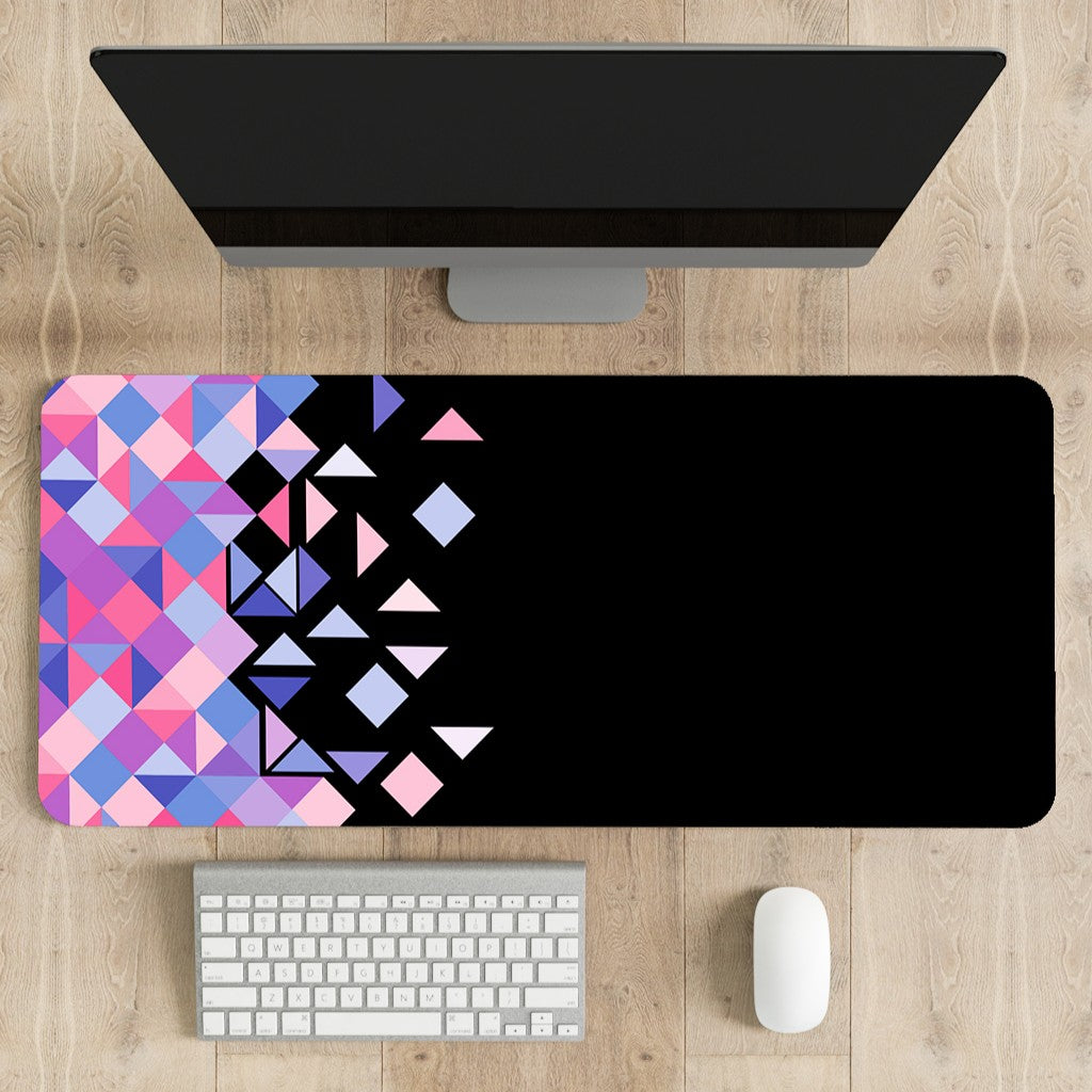 Abstract Tiles Desk Mat | Desk Pad | Mouse Pad