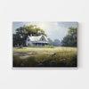 Serene Forest Cabin Wall Art