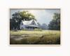 Serene Forest Cabin Wall Art