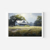 Serene Forest Cabin Wall Art