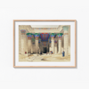 Grand Portico of the Temple of Philae Nubia illustration by David Roberts (1796–1864) Landscape Art