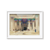 Grand Portico of the Temple of Philae Nubia illustration by David Roberts (1796–1864) Landscape Art