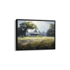 Serene Forest Cabin Wall Art