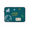Let's get lost travel Laptop Sleeve (Macbook, HP, Lenovo, Asus, Others) | Laptop Cover