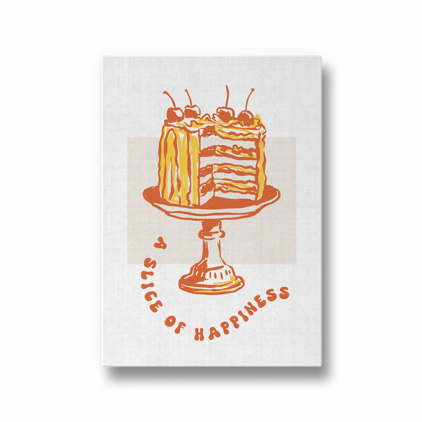 A Slice of Happiness Cravings Wall Art