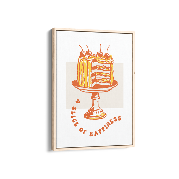 A Slice of Happiness Cravings Wall Art