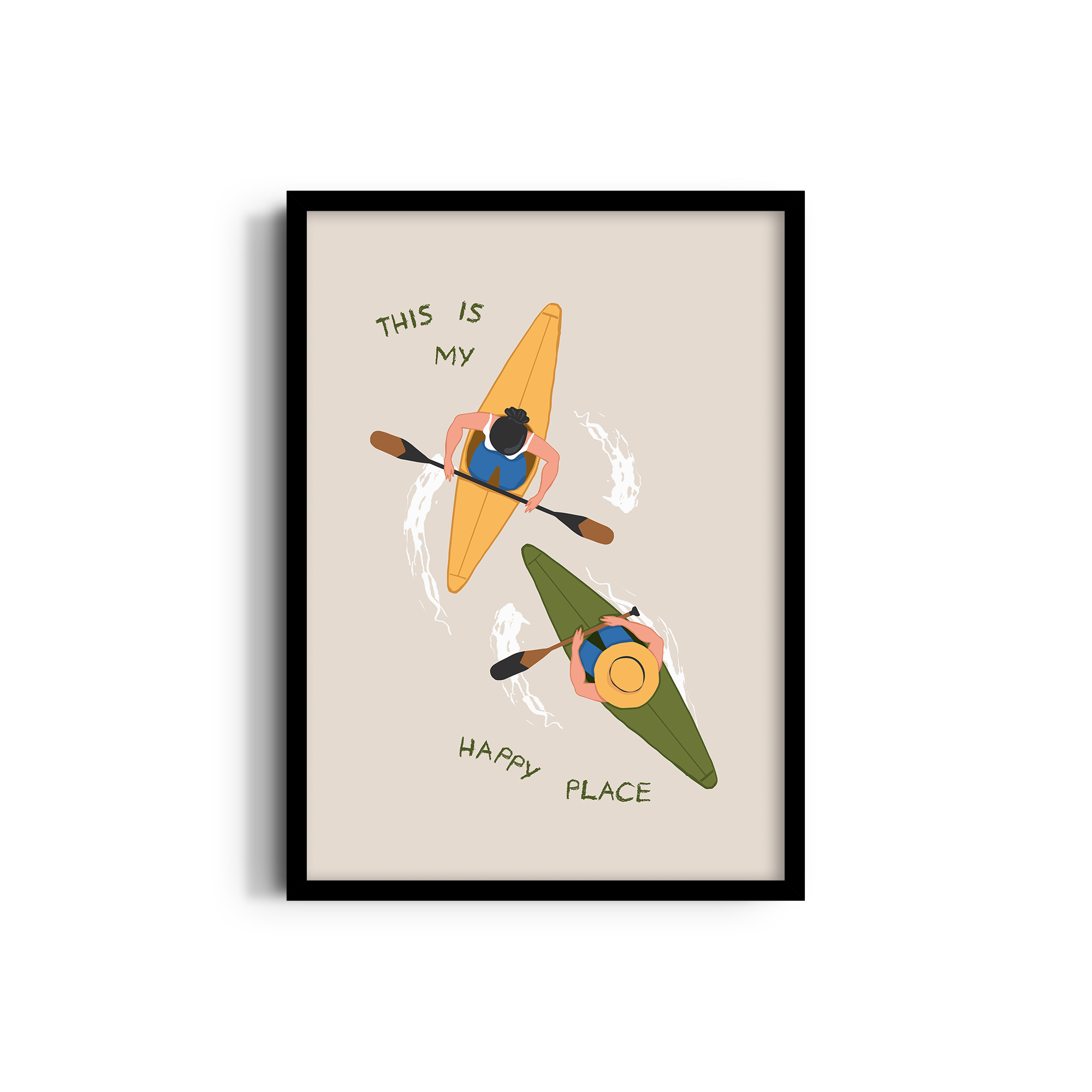 Happy Place II Journey Wall Art