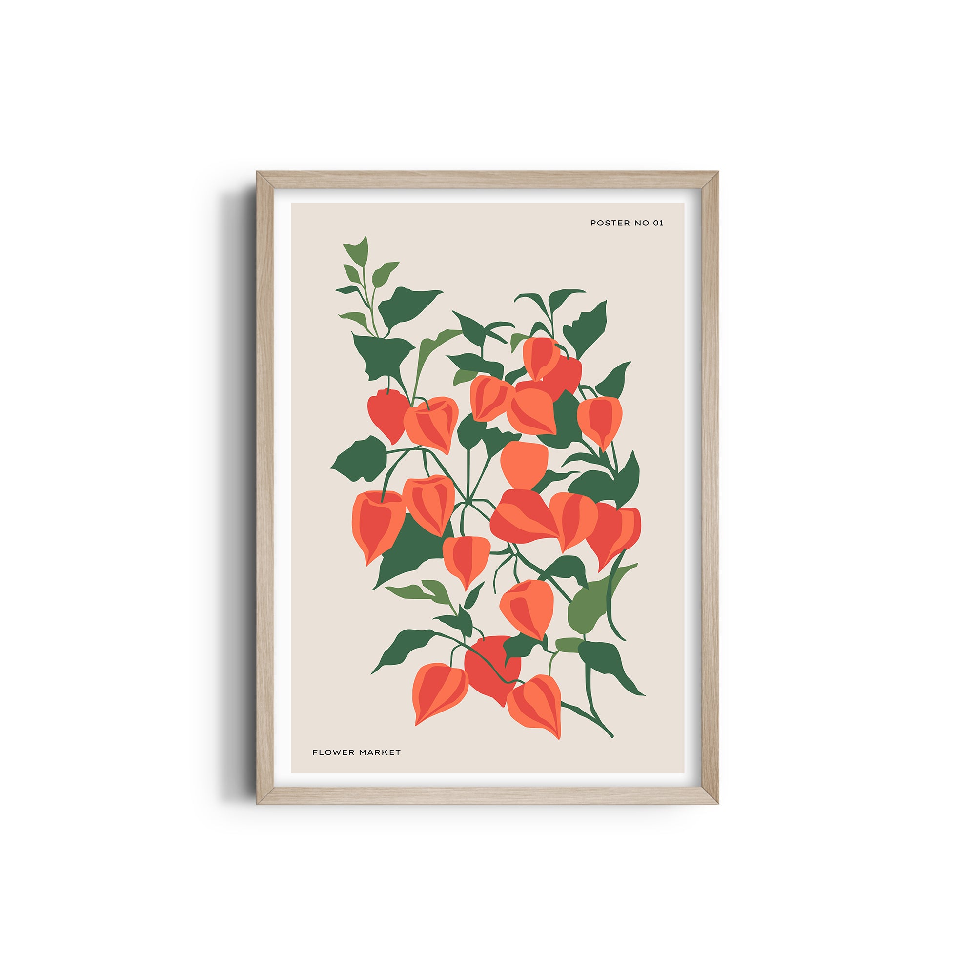 Bloomed Beauty Botanical Modern Wall Art
