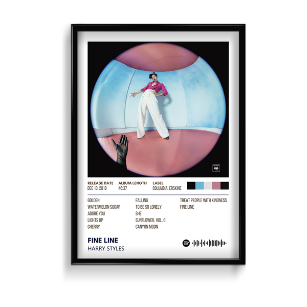 Fine Line by Harry Styles Album Poster
