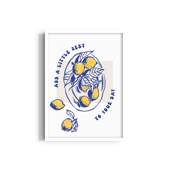 Add a Little Zest Cravings Wall Art