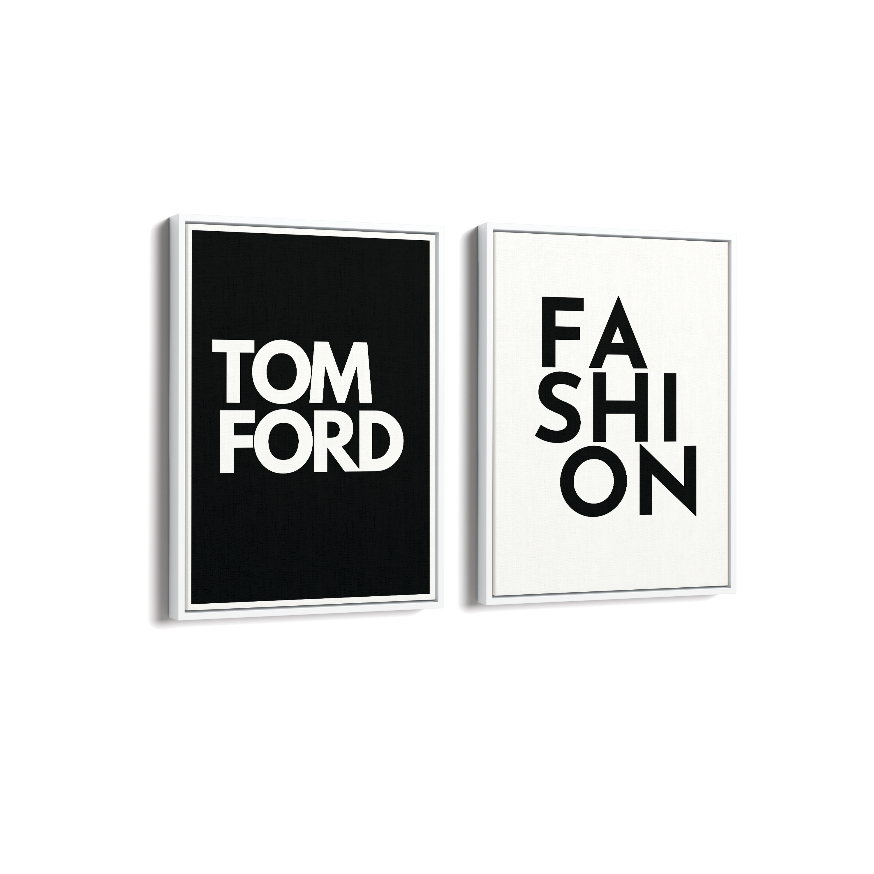 Tom Ford & Fashion Set of 2 Art