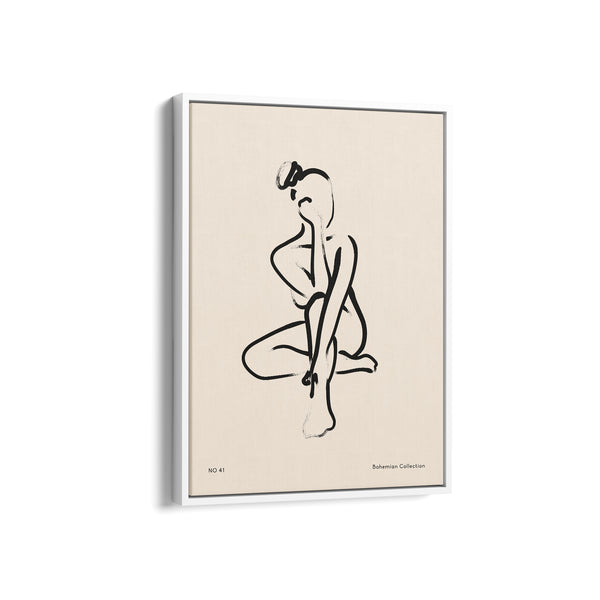 Beautiful Line art Boho Modern Wall Art